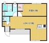 マルラニ　北棟 1LDKの間取り