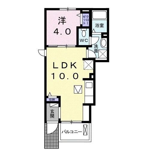 間取り図 ブルック新保