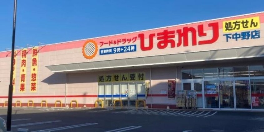 スーパードラッグひまわり下中野店(ドラッグストア)まで406m ラフィーネ下中野　C棟