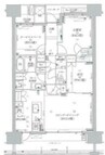 パークホームズ内山下イーステージ 3LDKの間取り