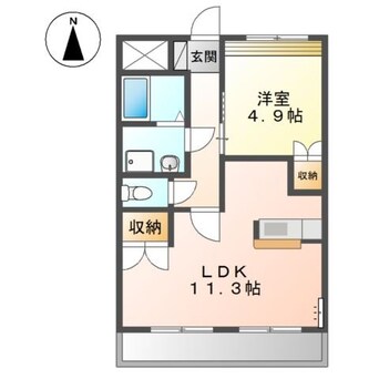 間取図 エルガーデン白石