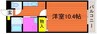 成和第６ビル 1Kの間取り