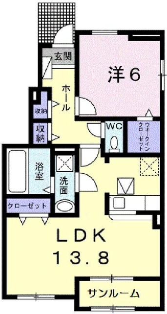 間取図 スエルテＢ