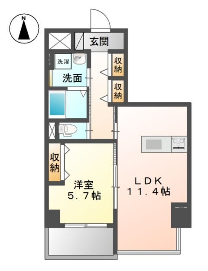 間取図 アルストロメリア
