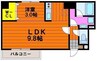 ＬＳＴ表町Ⅲ 1LDKの間取り