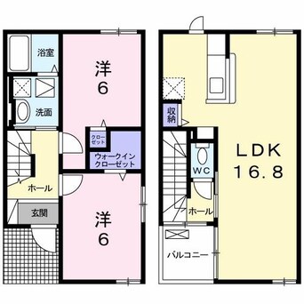 間取図 ベル　アルモニー