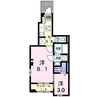 間取図 大供ハイマート