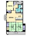 パルクベールチボリ 3LDKの間取り