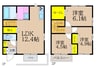 ノース　パーク　Ⅰ 3LDKの間取り