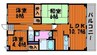 フィオーレ 3LDKの間取り