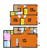 国富戸建貸家（986-5） 3LDKの間取り