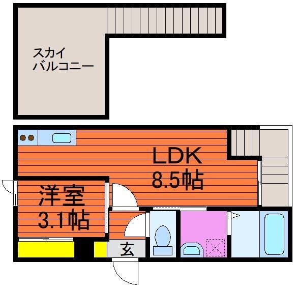 間取り図 GRANDTIC ICHIGO