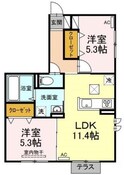 パルティールの間取図