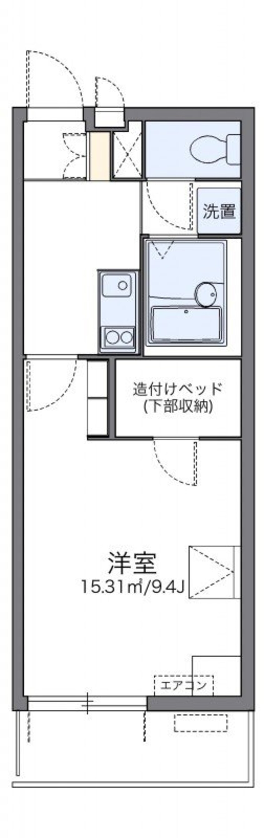 間取図 レオパレスセーグオリゾン