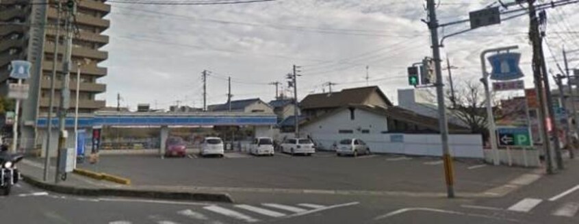 ローソン岡山福富店(コンビニ)まで209m ラ・パルテール豊成　壱番館