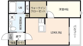 間取図 REGALE SOUTH