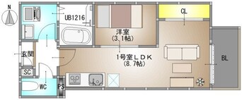 間取図 REGALEST Grace 高柳
