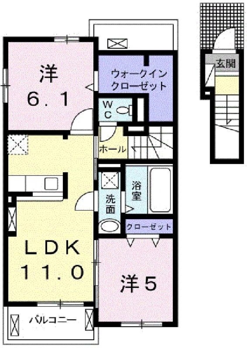 間取図 プレインカーサ　Ⅶ