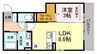 ウィング　Ａ棟 1LDKの間取り