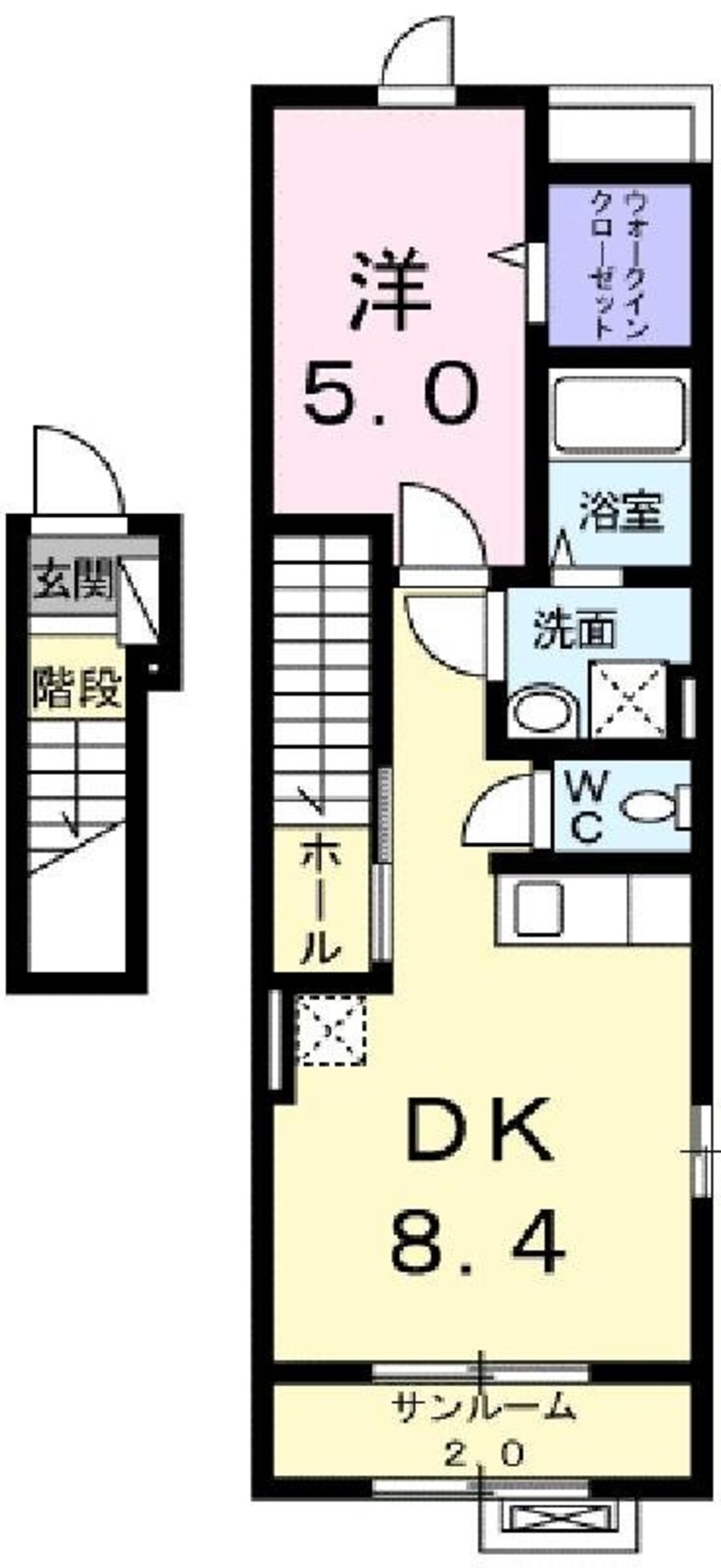 間取図 Ｎｅｏ　Ｃｉｔｙ庭瀬