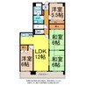 ベルトピア新居浜 4LDKの間取り