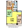 ベルトピア新居浜 3LDKの間取り
