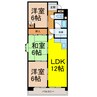 大成マンション 3LDKの間取り