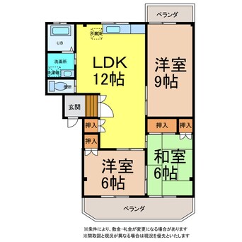 間取図 ヴィラ・サンライズ