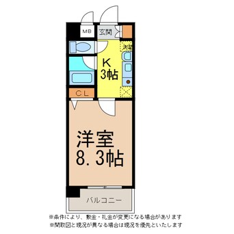 間取図 エスポワール古川