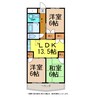 マルイカトレア 3LDKの間取り