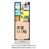 アーバニティⅢ 1Kの間取り