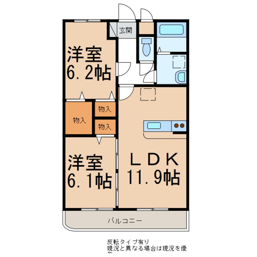 間取図 マリベールアミッシュ