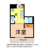 石川マンション５ 1Kの間取り
