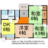 寺川機工借家 3DKの間取り