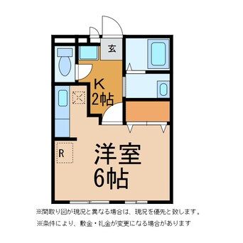 間取図 富久屋ハイツ２