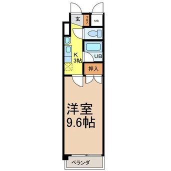 間取図 古川ハイム二番館