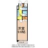 古川ハイム二番館 1Kの間取り