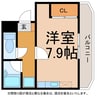 シャトーフジタ 1Rの間取り