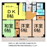 高橋マンション 3LDKの間取り