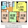 高橋マンション 3LDKの間取り