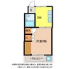八千代ハイツ 1DKの間取り