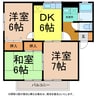 セジュール・ミナミ 3DKの間取り