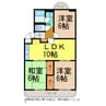 石川マンション１ 3LDKの間取り