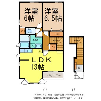 間取図 ミカドインＦＵＲＵＫＡＷＡ