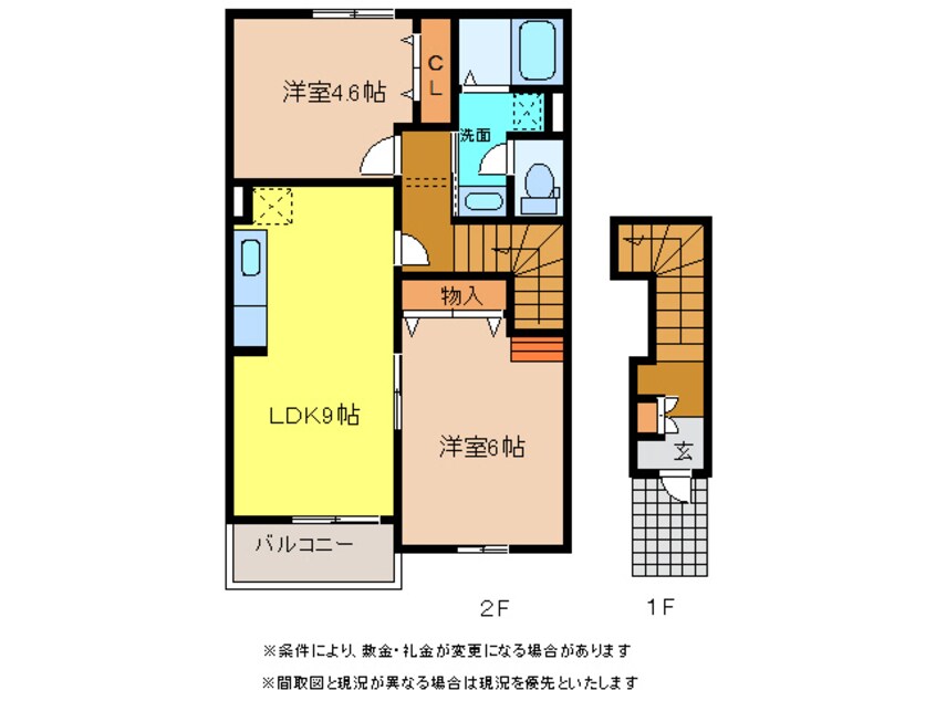 間取図 ロッソ・コルサ