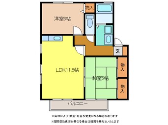 間取図 サンハイム神拝