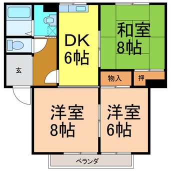 間取図 ファミール新宮