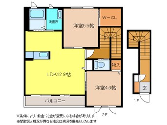 間取図 シャーメゾン横黒　Ａ・Ｂ棟