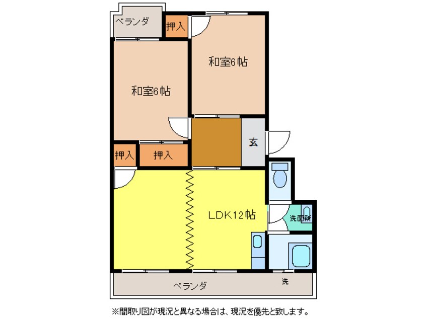 間取図 平塚マンション