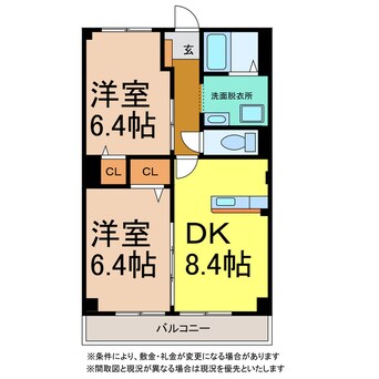 間取図 フレスコマンションⅢ　Ａ棟